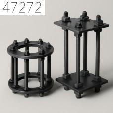 Анкерный фундаментный блок БФ-1 10Г2С1 ГОСТ 24379.1-2012