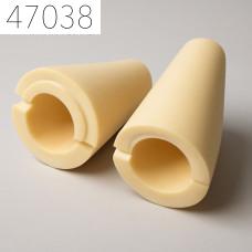 Скорлупа ППУ без покрытия 377х60 мм плотность, кг/м3 40