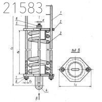 Блоки пружин подвесок МН 3956-62 2420х497