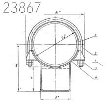 Опора скользящая диэлектрическая Т.17.20 426 мм