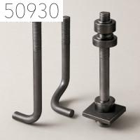 Фундаментный прямой болт 5 М36х1000 мм 10Г2С1 ГОСТ 24379.1-2012