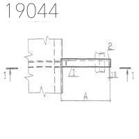Крепления трубопроводов КПМ2-160-120 Т-ММ-08-2009-17