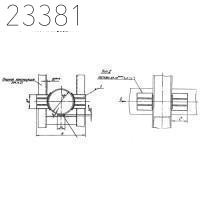 Опора неподвижная лобовая двухупорная усиленная Т6.18 1420х10 мм