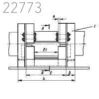 Опора неподвижная ОН 225 мм