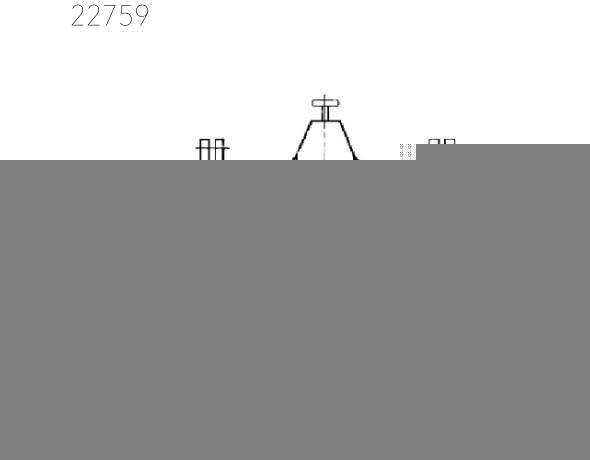 Опора для крепления арматуры ОКА 140 мм
