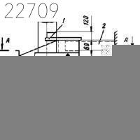Опора с сопровождением для вертикальных трубопроводов ОВС 140 мм