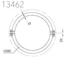 Опоры трубопроводов SFS 5372 700 мм