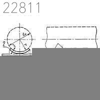 Опора подвижная ОПБ1 159 мм ОСТ 36-94-83
