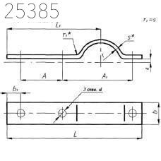 Полухомут 57 мм ОСТ 24.125.114-01 хром.