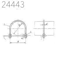 Опора швеллерная приварная тип 325-ШП-А1 ОСТ 36-146-88