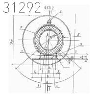 Скользящая подкладная опора в футляре для труб в ППУ ФСО2 57-140-377