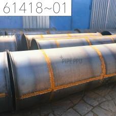 Воздуховод круглого сечения 350 мм стальной сварной шов