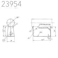 Опора скользящая Т13.04 76 мм