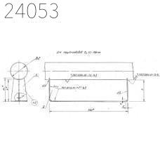 Опора скользящая Т.14.41 720 мм