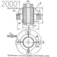 Втулка для прохода через перекрытие Л8-145.000-06 273 мм